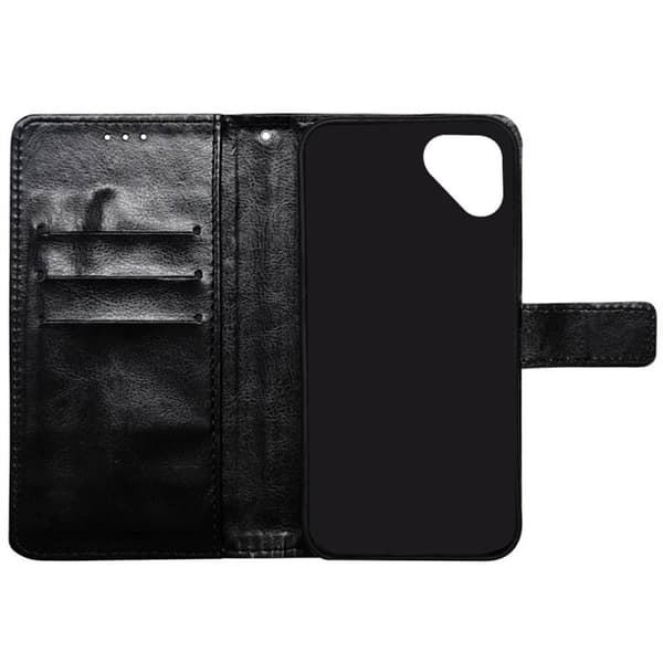 Wallet cover 3-kort Fairphone 4 - Sort