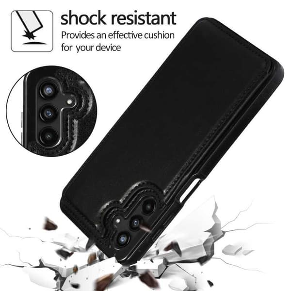 Samsung A53 5G stødsikker dækselkortholder 3-SLOT Flippr®