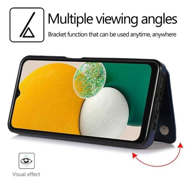 Samsung A53 5G stødsikker dækselkortholder 3-SLOT Flippr®