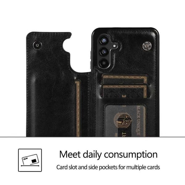 Samsung A53 5G stødsikker dækselkortholder 3-SLOT Flippr®