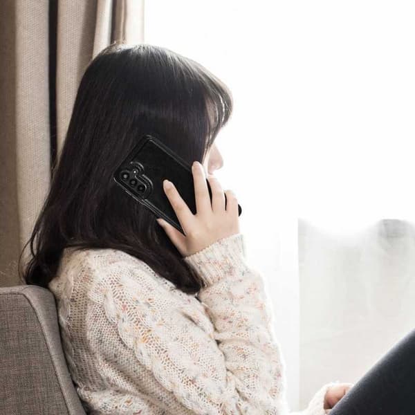 Samsung A53 5G stødsikker dækselkortholder 3-SLOT Flippr®