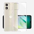 Miniatyrbild 4 av 5: Silikon skal transparent Motorola Moto E13