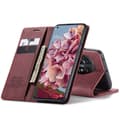 Miniatyrbilde 1 av 5: CaseMe Smart Magnet Flipdeksel OnePlus 11 - Burgund