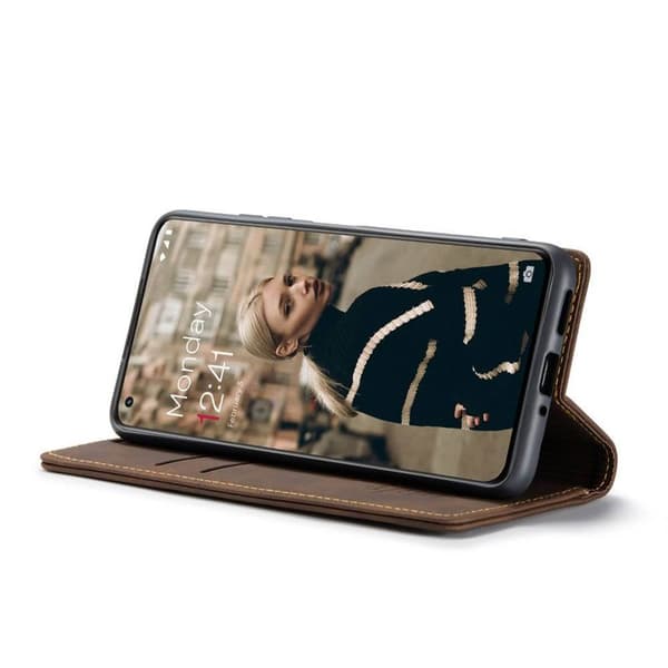 CaseMe Smart Magnet FlipCase OnePlus 11 - Coffee