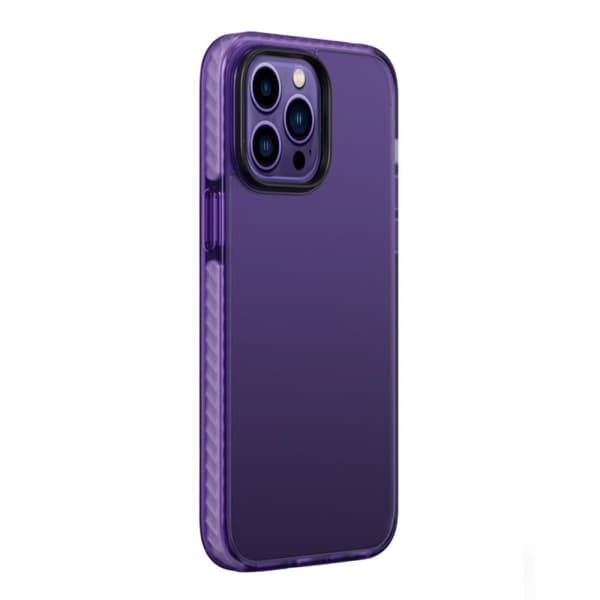 iPhone 13 Pro Max Stöttåligt TPU Mobilskal -  Lila