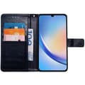 Miniatyrbillede 1 af 4: Wallet cover 3-kort Samsung Galaxy A24 4G - Mørkeblå