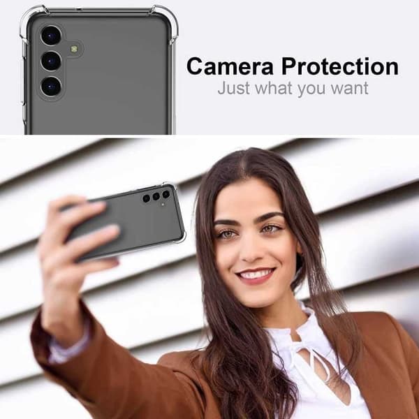 Samsung A14 5G / 4G Stötdämpande Silikon Skal Shockr