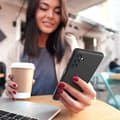 Miniatyrbillede 5 af 5: Samsung A14 5G/4G Ultra tyndt blødt gummibelagt mat sort cover