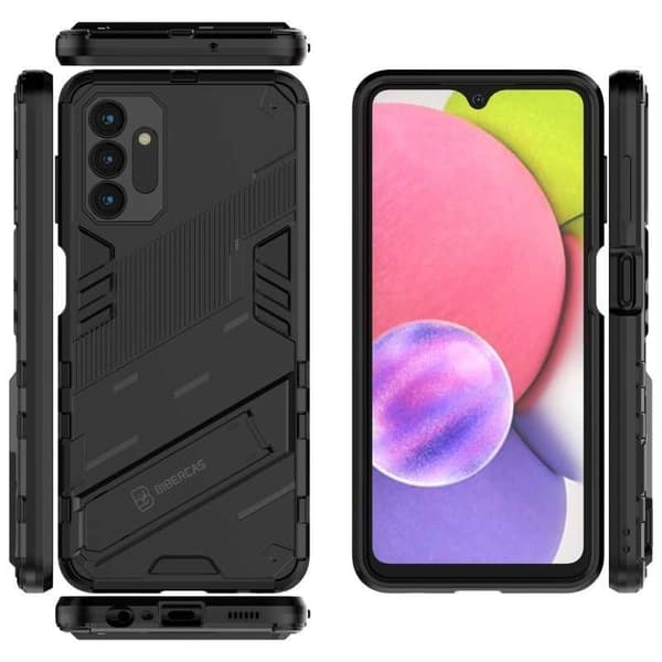 Samsung A14 5G/4G Stöttåligt Skal med Kickstand ThinArmor V2