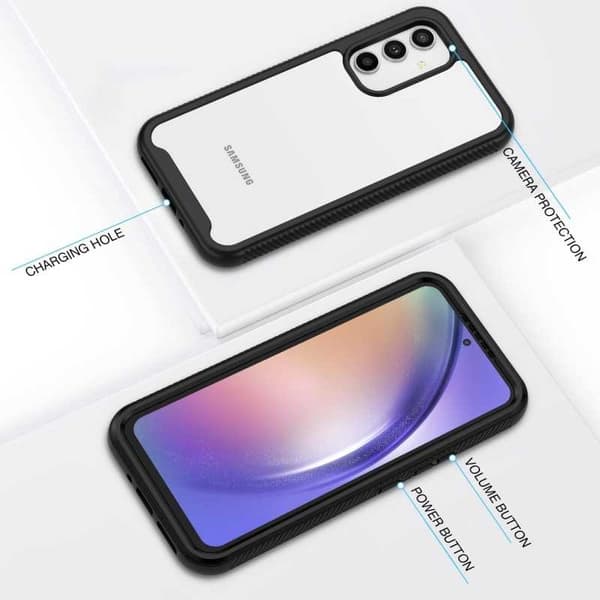 Samsung A14 5G/4G Heltäckande Premium 3D Skal ThreeSixty