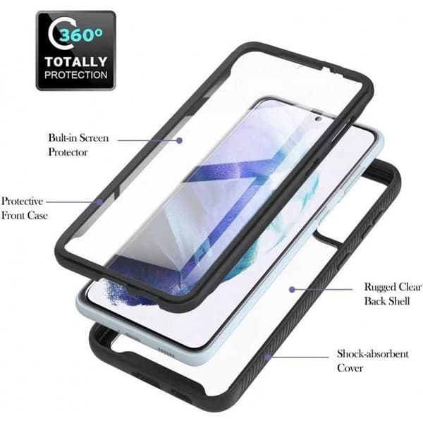 Samsung A14 5G/4G Heltäckande Premium 3D Skal ThreeSixty