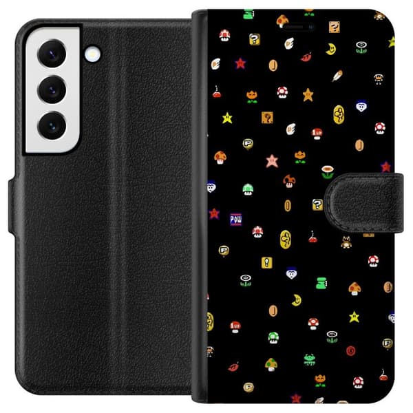 Samsung Galaxy S22 5G Tegnebogsetui Super Mario Bros