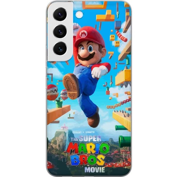 Samsung Galaxy S22 5G Läpinäkyvä kuori Super Mario Bros