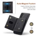 Miniatyrbillede 8 af 10: 8-SLOTS Samsung A14 5G/4G stødsikkert cover med magnetisk kortholder DG.MING Afmonter