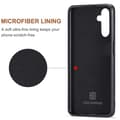 Miniatyrbillede 9 af 10: 8-SLOTS Samsung A14 5G/4G stødsikkert cover med magnetisk kortholder DG.MING Afmonter
