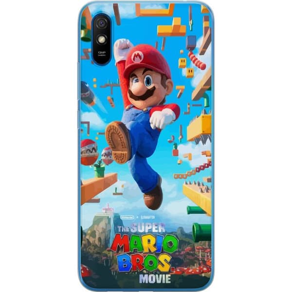 Xiaomi Redmi 9AT Genomskinligt Skal Super Mario Bros