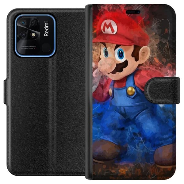 Xiaomi Redmi 10C Plånboksfodral Super Mario Bros