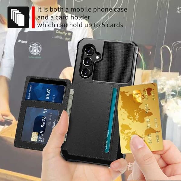 Samsung A13 5G / A04s Iskunkestävä Premium Cover 4-TACK Solid V3