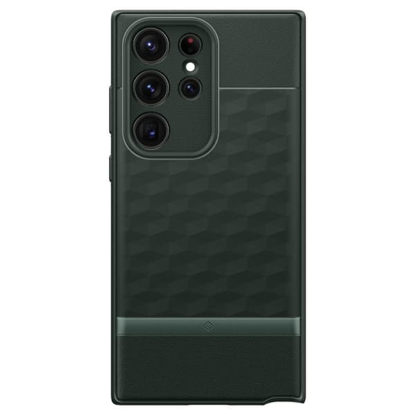 Caseology Samsung Galaxy S23 Ultra Kuori Parallax Midnight Green