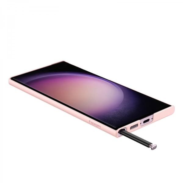 Spigen Samsung Galaxy S23 Ultra Kuori AirSkin Misty Pink