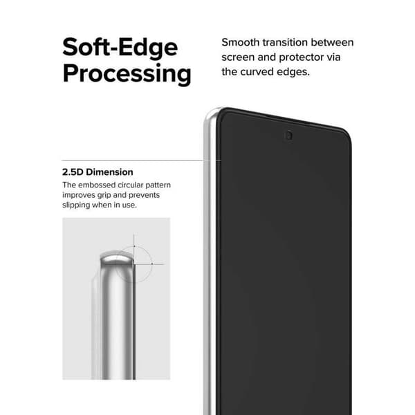 2-PACK Samsung A54 5G Härdat glas 0.26mm 2.5D 9H