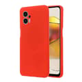 Miniatyrbild 1 av 3: Liquid silikon skal Motorola Moto G73 - China Red