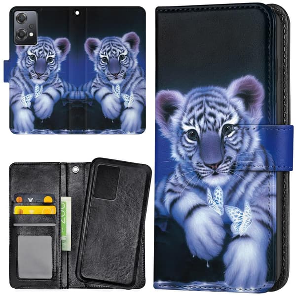 OnePlus Nord CE 2 Lite 5G - Lommebok Deksel Tigerunge