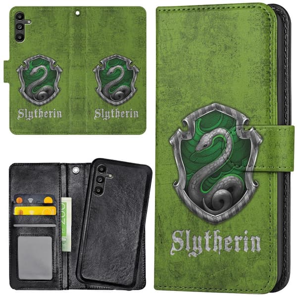 Samsung Galaxy A13 5G/A04s - Lompakkokotelo/Kuoret Harry Potter Slytherin