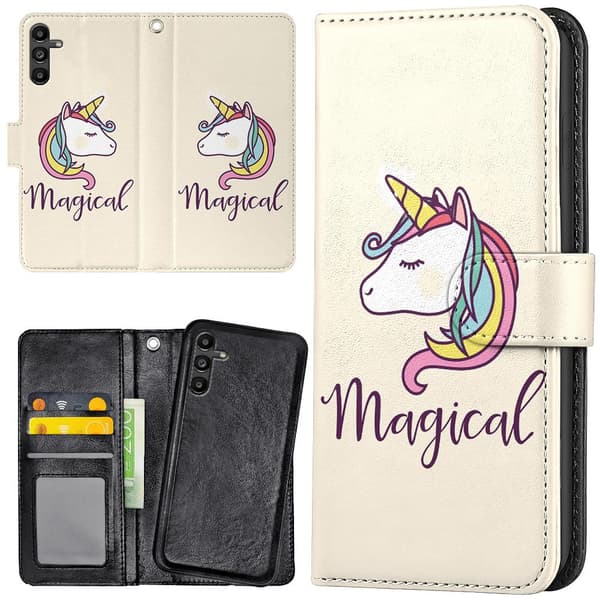 Samsung Galaxy A13 5G/A04s - Mobilcover/Etui Cover Magisk Pony