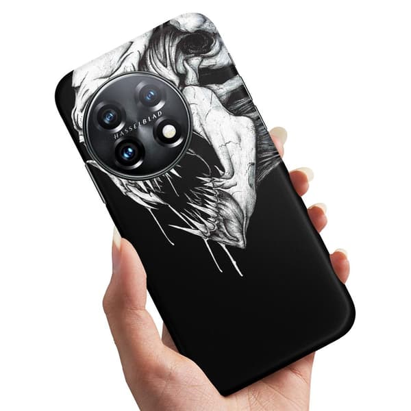 OnePlus 11 5G - Cover/Mobilcover Dødningehoved Monster