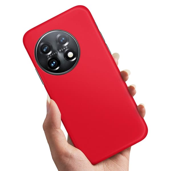 OnePlus 11 5G - Cover/Mobilcover Rød