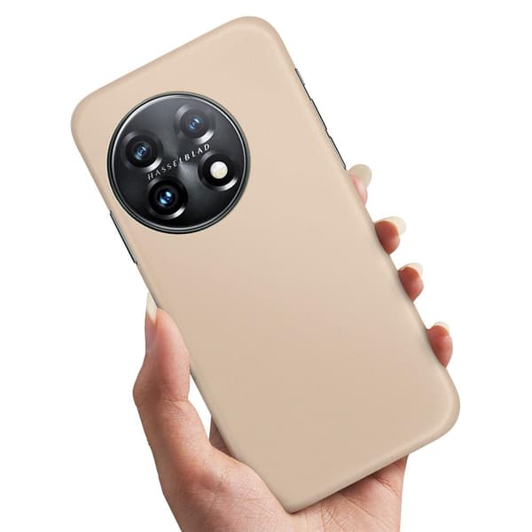 OnePlus 11 5G - Cover/Mobilcover Beige