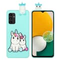 Miniatyrbild 1 av 6: SKALO Samsung A14 4G/5G 3D Cartoon Skal
