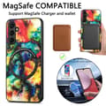 Pikkukuva 8 / 8: SKALO Samsung A14 4G/5G Motif Suojakuori magneettirenkaalla - #1
