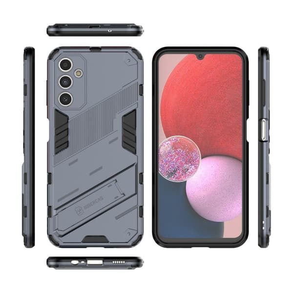 SKALO Samsung A14 4G/5G Hybrid BIBERCAS Suojakuori - Sininen