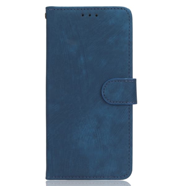 SKALO Samsung A14 4G/5G Flip Cover m. pung i PU-læder - Blå