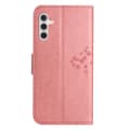 Pikkukuva 6 / 6: SKALO Samsung A14 4G/5G Owl Tree lompakkokotelo - Pinkki