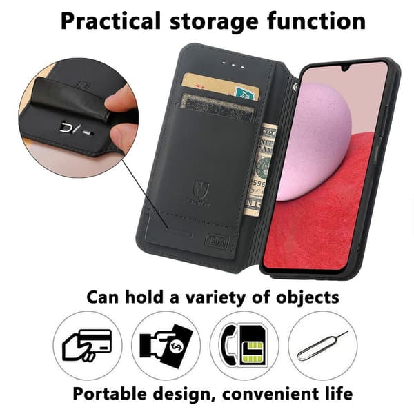 SKALO Samsung A14 4G/5G CASENEO Premium Cut Flip Cover Motiv - #2