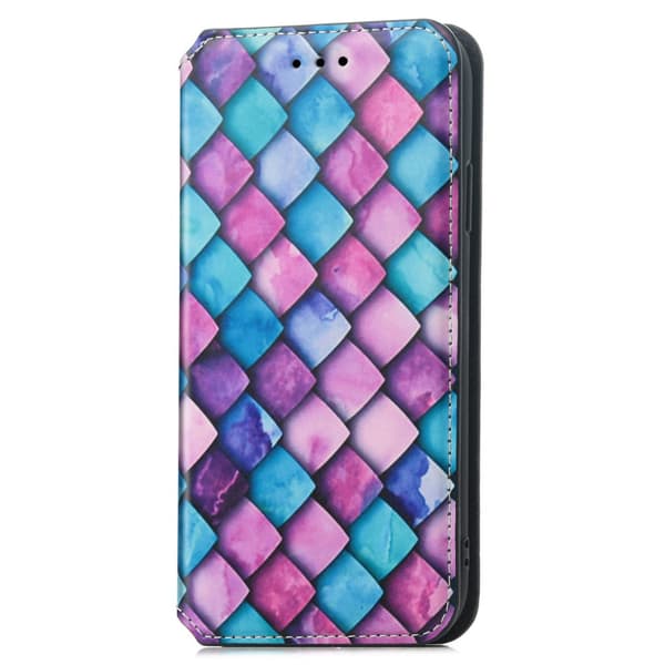 SKALO Samsung A14 4G/5G CASENEO Premium Cut Lompakkokotelo Motiivi - #1