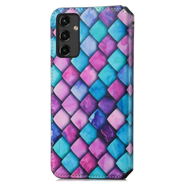 SKALO Samsung A14 4G/5G CASENEO Premium Cut Lompakkokotelo Motiivi - #1
