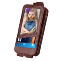 Pikkukuva 4 / 11: SKALO Samsung A14 4G/5G CASENEO Vertical Flip Lompakkokotelo - Ruskea