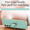 Miniatyrbillede 3 af 6: SKALO Samsung A34 5G XINLI TPU Cover med ring - Hvid
