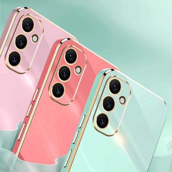 SKALO Samsung A34 5G XINLI TPU Cover med ring - Hvid