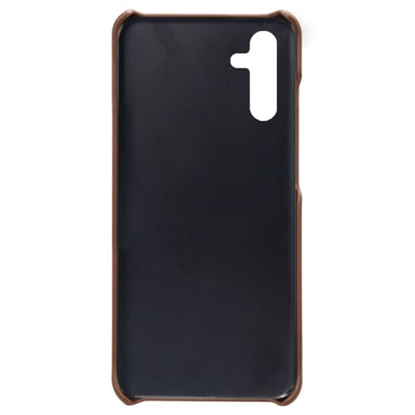SKALO Samsung A34 5G PU-læder Kortholder Cover - Brun