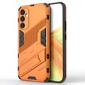 Pikkukuva 1 / 8: SKALO Samsung A34 5G Hybrid BIBERCAS Suojakuori - Oranssi