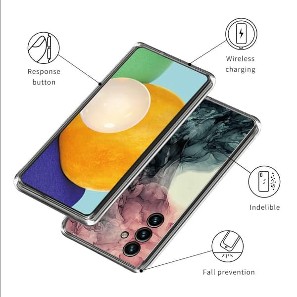 SKALO Samsung A34 5G Marmor TPU-cover - #5