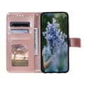 Pikkukuva 2 / 6: SKALO Samsung A34 5G Mandala lompakkokotelo - Ruusukulta