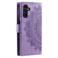 Miniatyrbillede 6 af 6: SKALO Samsung A34 5G Mandala Flip Cover - Lilla