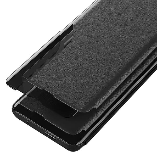 SKALO Samsung A34 5G Clear View Window Kotelo - Violetti