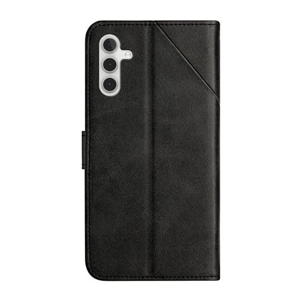SKALO Samsung A34 5G Embossed Plånboksfodral i PU-Läder - Svart